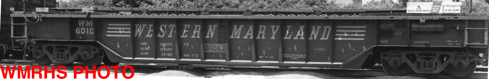 1008-00 WM F-11 Well Hole Flatcar - HO Scale