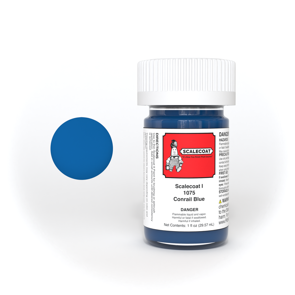 Scalecoat I Conrail Blue 1oz - 1075