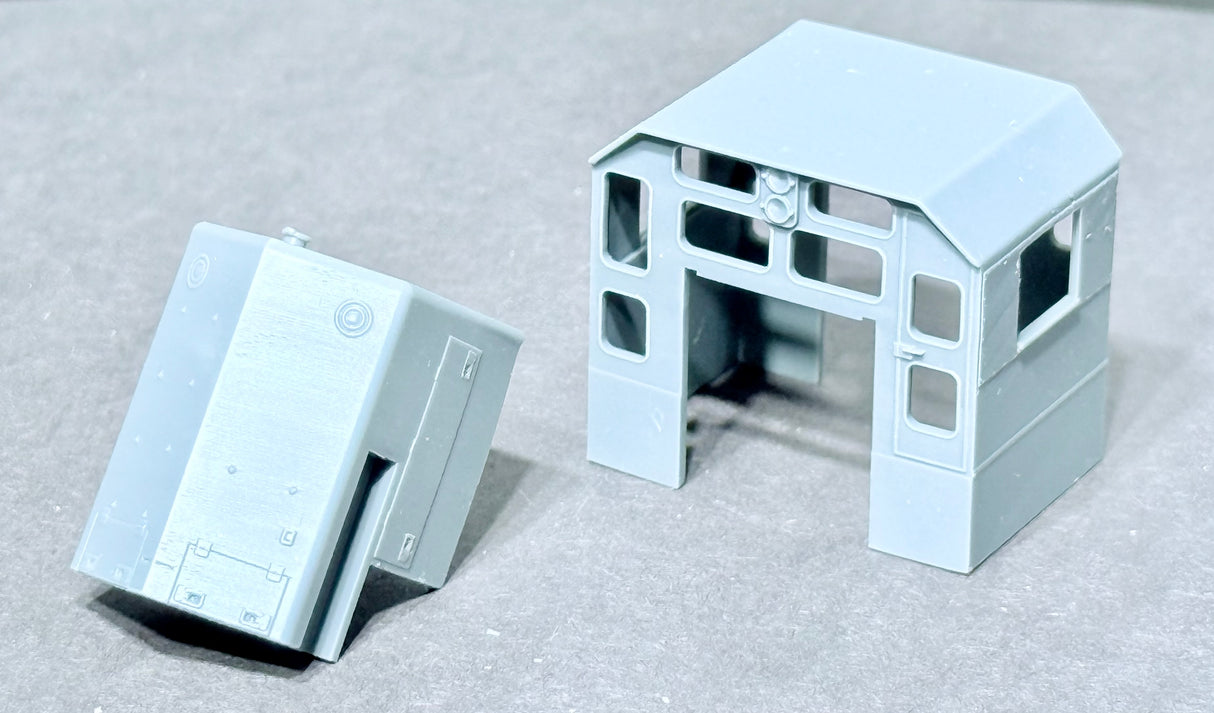611002 HO Scale Kennecott GP39-2 Cab and Nose, Style B