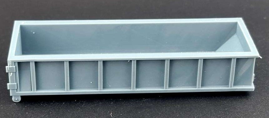 55035 Roll Off Low Rib Side Dumpster - 3 Pcs O Scale