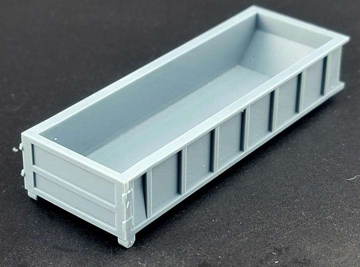 55035 Roll Off Low Rib Side Dumpster - 3 Pcs O Scale
