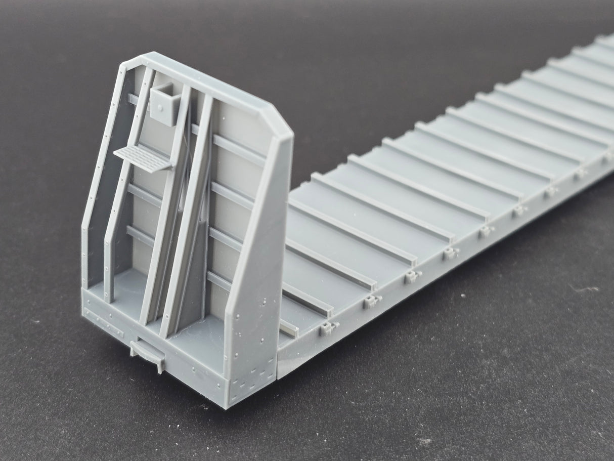 32013 Thrall Bulkhead Flatcar - D&H Early - Modified