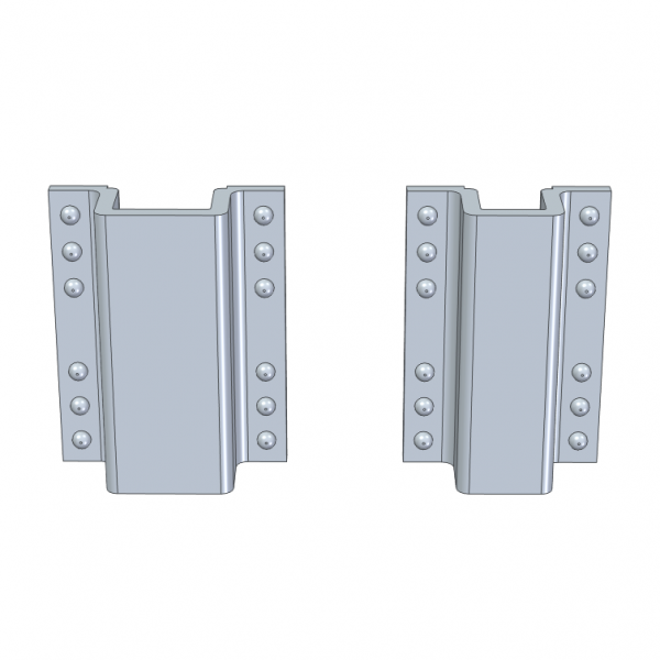 3004-01 Gondola Post Boots (Tangent ACF) – EL