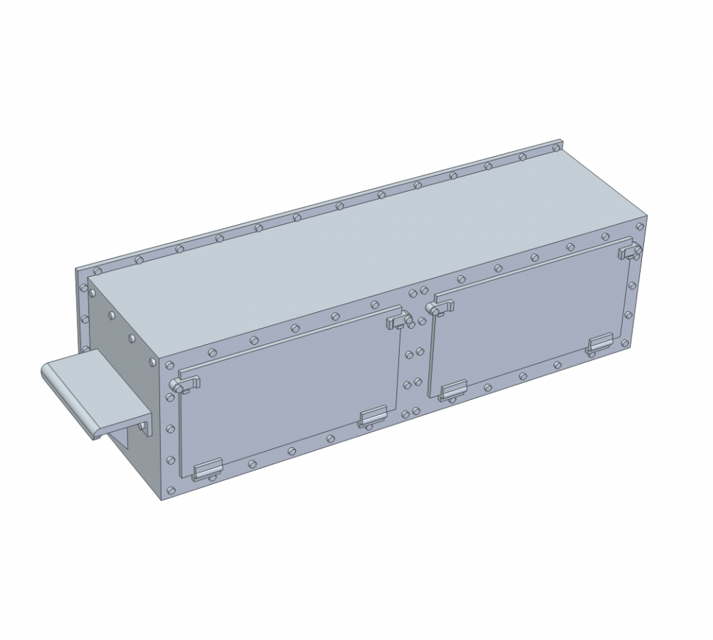 3010-02 Alco RS Walkway Equipment Cabinet (2 Door)