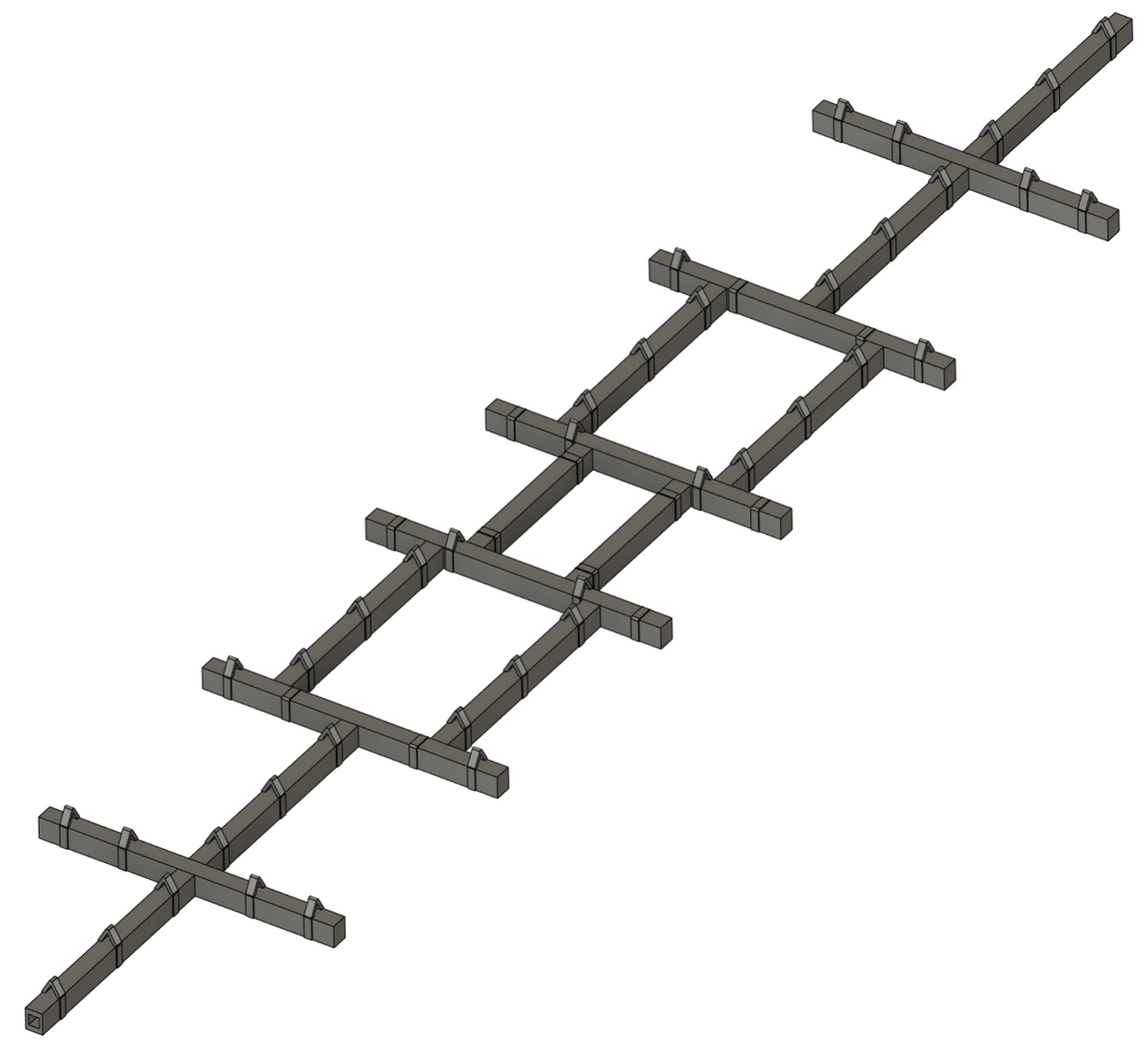 3019-01 Blocking Set for Gondola Loads