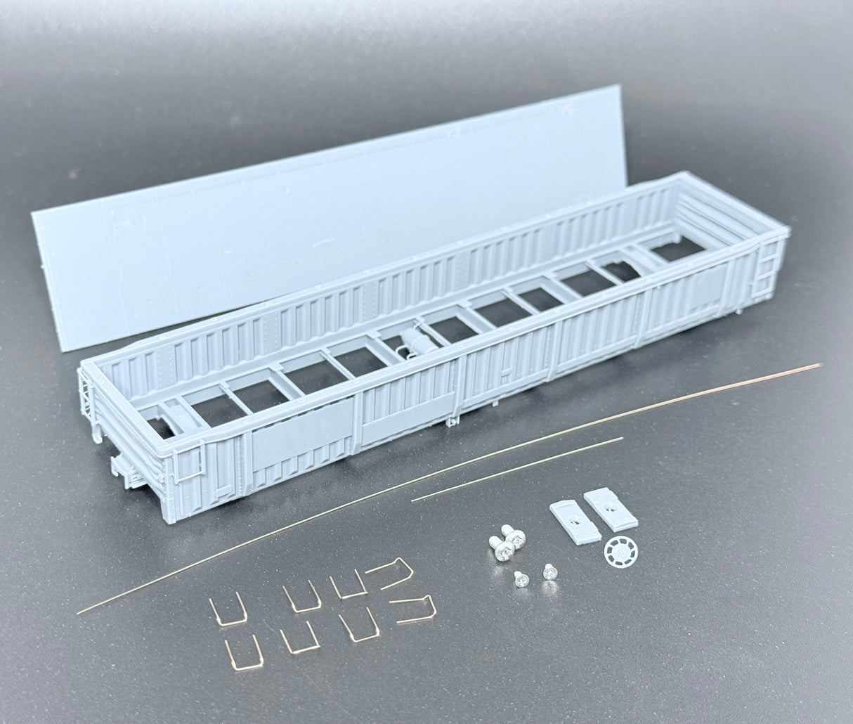 1101-03 PRR G32C 46' Rebuilt Gondola 317400-318899 GB Vertical Sides