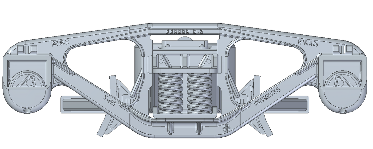 4101-03 Barber S-2 50 Ton Converted Bearing