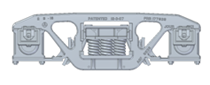 4112-01 Crown 70 Ton Plain Bearing