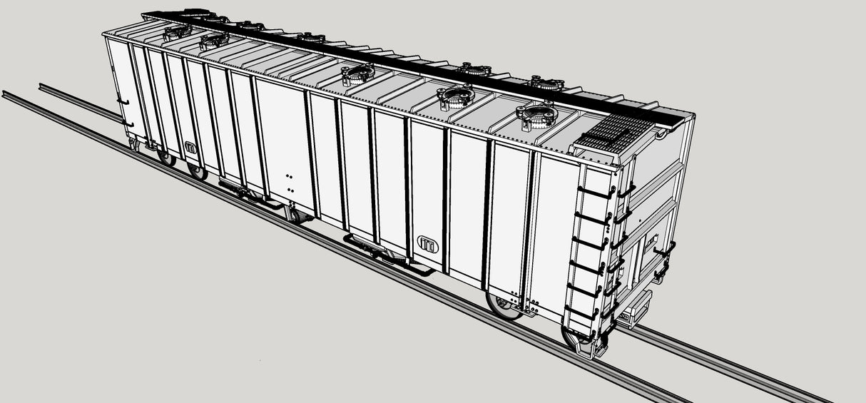 42004 S Scale GATC 4180 Airslide ‘TZH’ Covered Hopper
