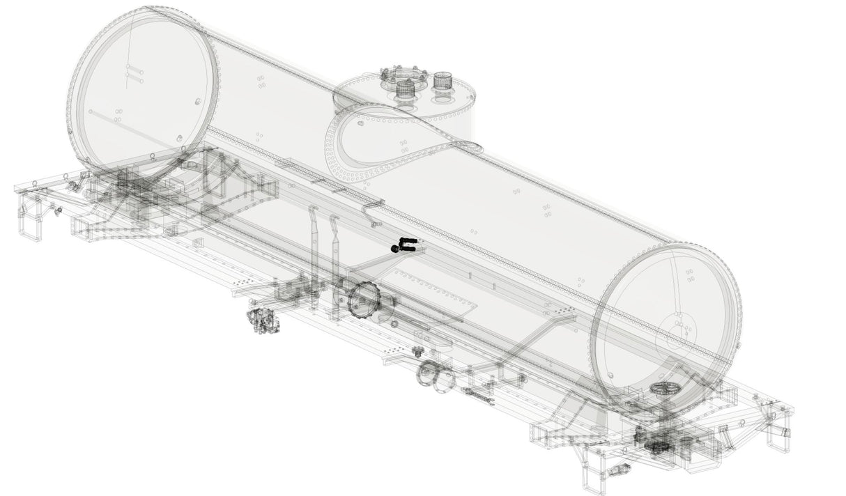 52001 Union Pacific O-50-6 Tank Car - O Scale