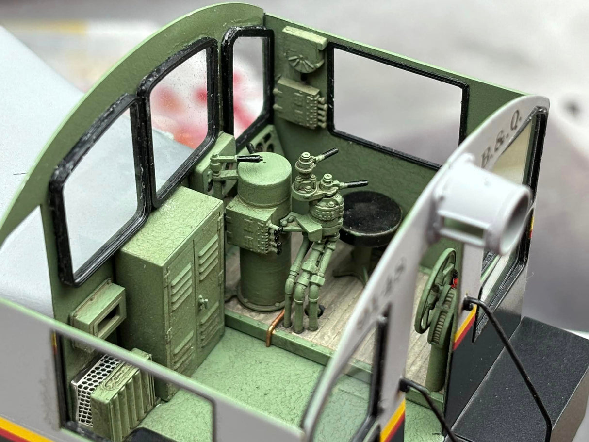 51005 SW-1 Cab Interior Detail Set - O Scale