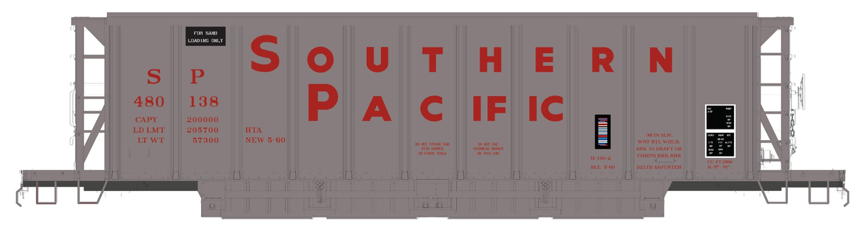 32083 ACF TN&O AS- Built H-100-2 Hopper Car