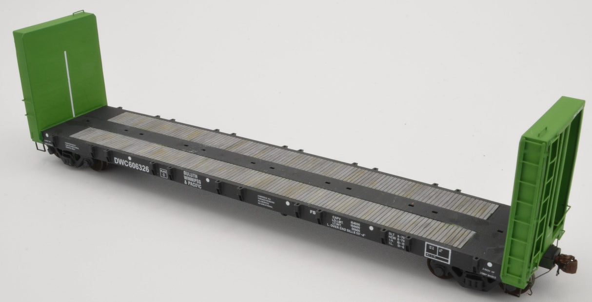 HK-60 MIL DW&P As-Built Bulkhead Flatcar