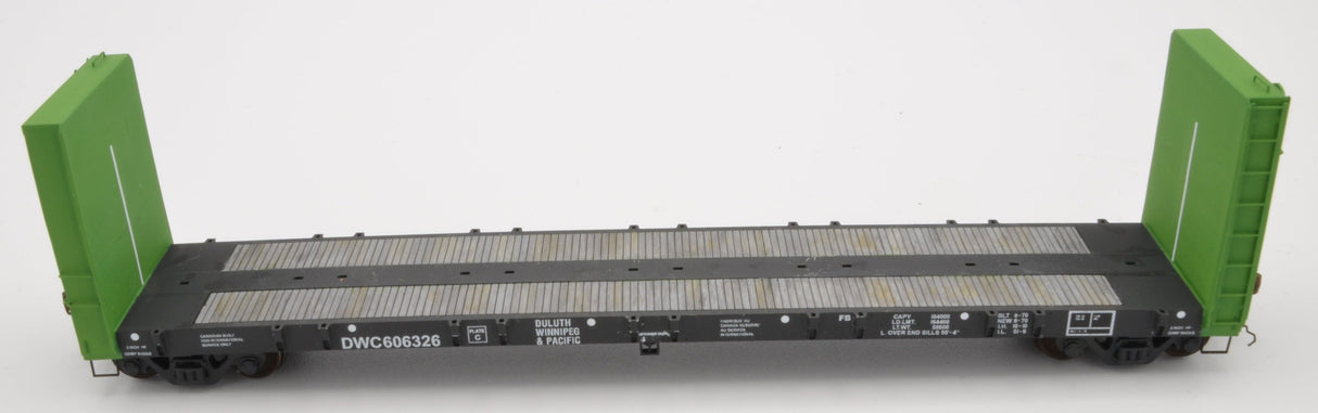 HK-60 MIL DW&P As-Built Bulkhead Flatcar