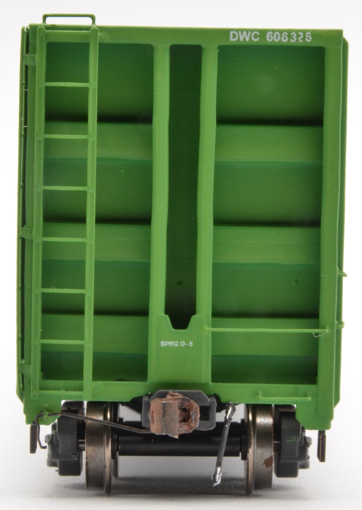 HK-60 MIL DW&P As-Built Bulkhead Flatcar