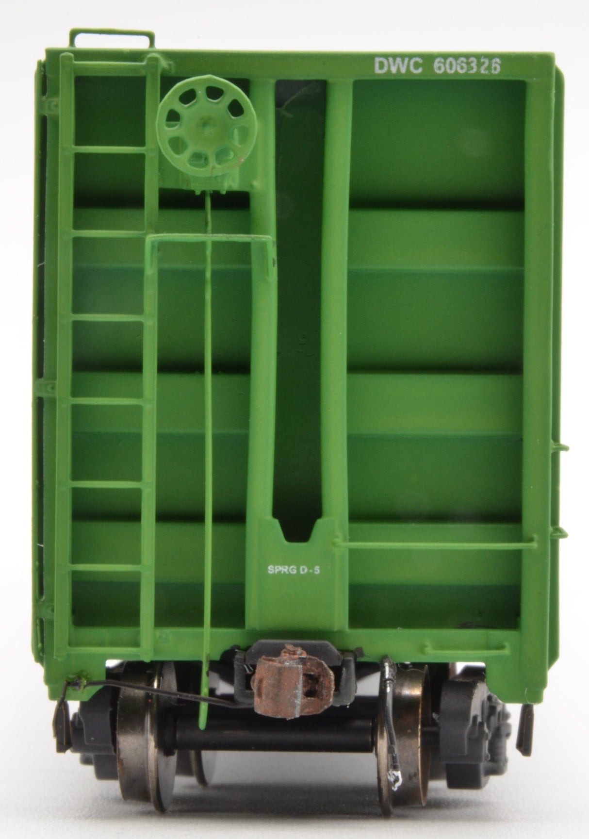 HK-60 MIL DW&P As-Built Bulkhead Flatcar