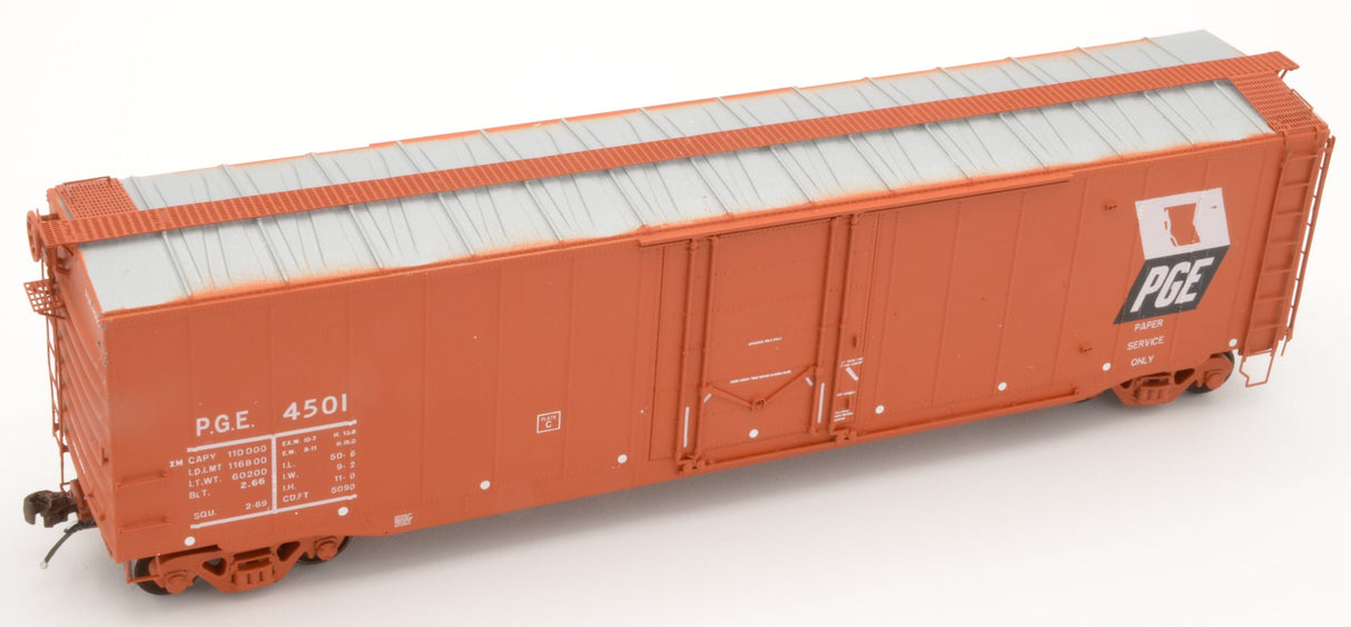 HK-48 - PGE/BCRAIL HST 50' Newsprint Car (4501-4600)