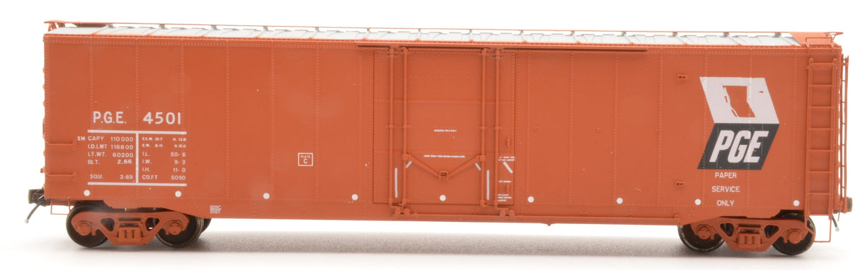 HK-48 - PGE/BCRAIL HST 50' Newsprint Car (4501-4600)