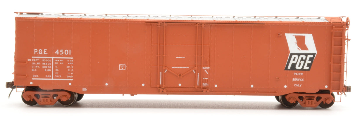 HK-48 - PGE/BCRAIL HST 50' Newsprint Car (4501-4600)