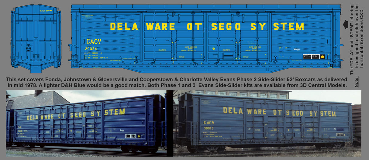 F-489 Deleware Otsego System CACV & FJG Decals - Phase 2