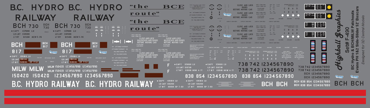 F-490 BC Hydro/MILW/BCH Patchouts