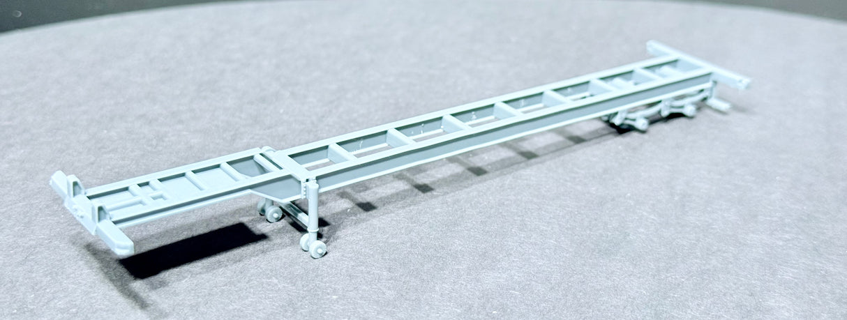 Gindy 40’ Fixed Container Chassis w/Dolly Wheels Landing Gear