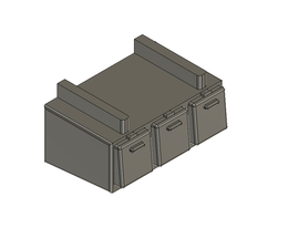 36018 ICC Bay Window Caboose Propane Box