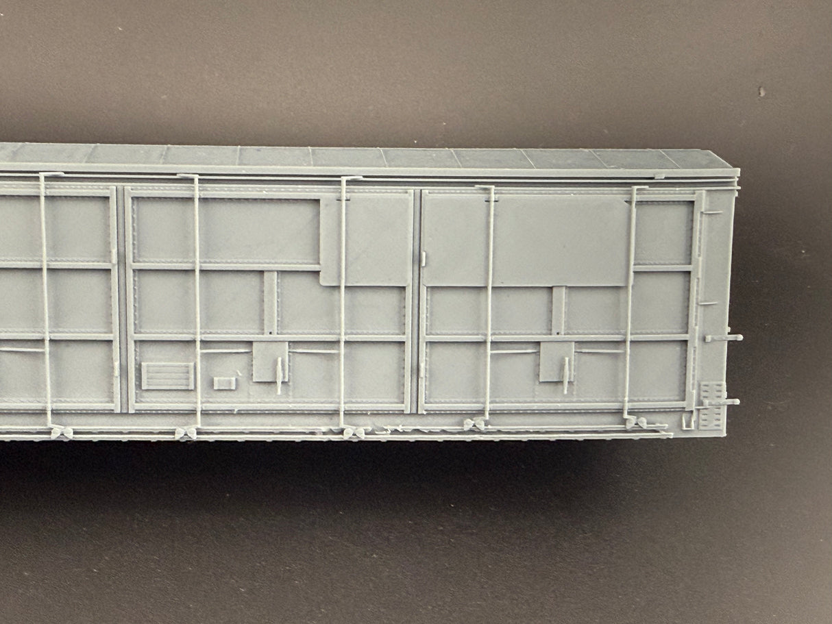 32003 HO Scale Evans All Door Car BCR Version with Logo Plates