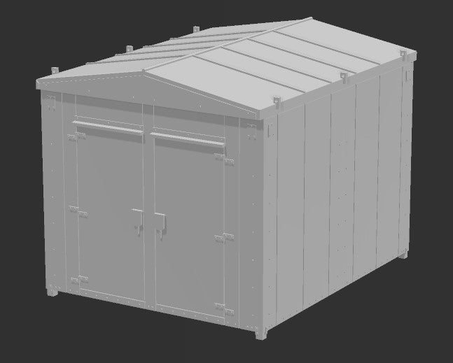 35013 Modern Design B Signal Instrument Shed HO Scale