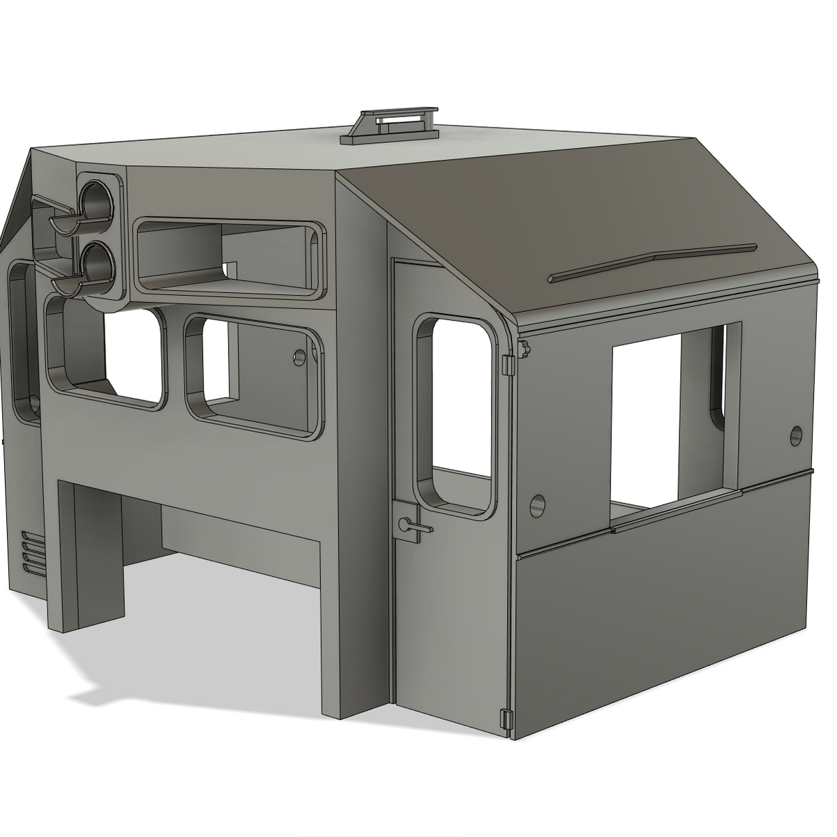 36022 Reading Extended Dual Control Stand Cab (Modified Nose Kato Vers