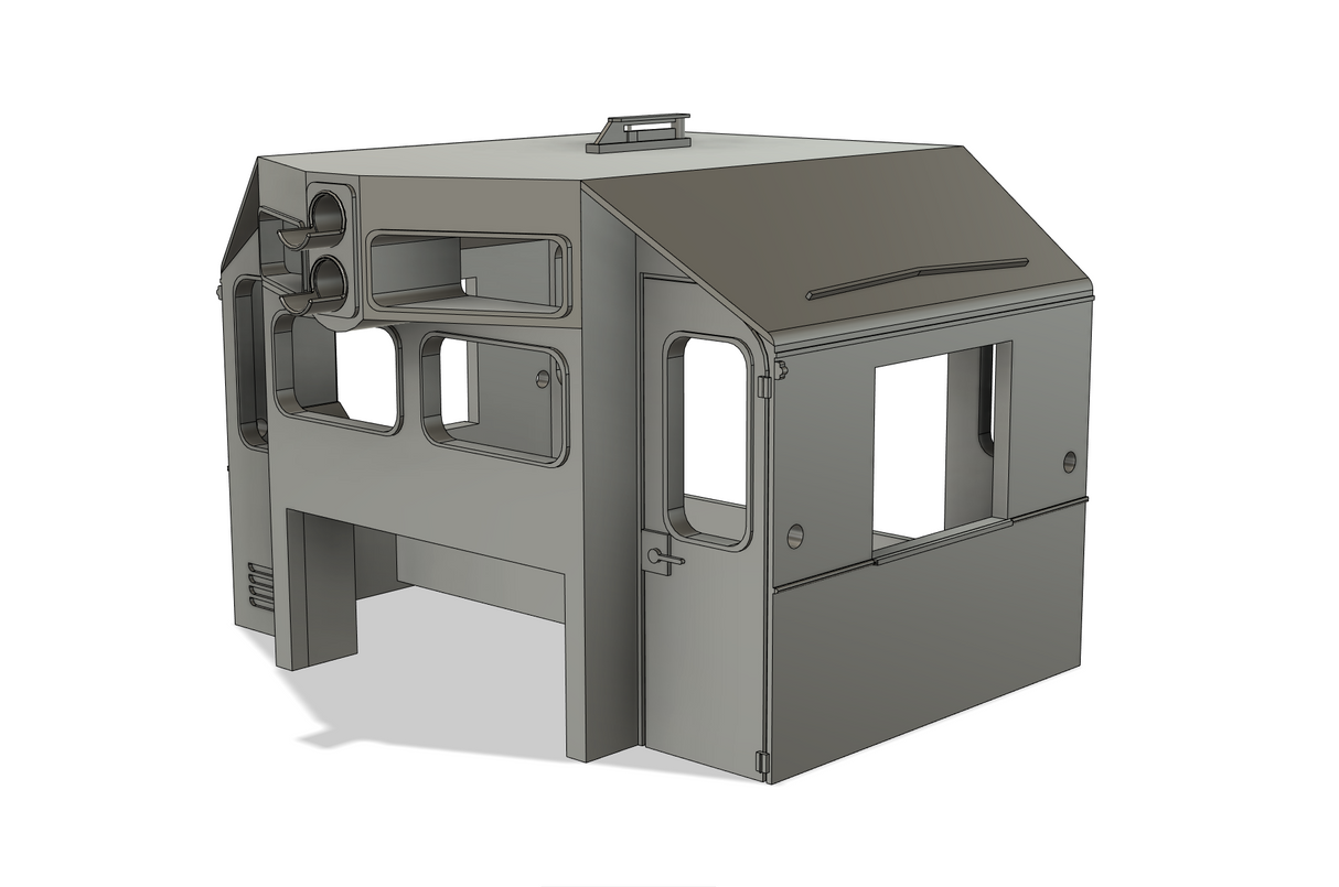 36022 Reading Extended Dual Control Stand Cab (Modified Nose Kato Version)