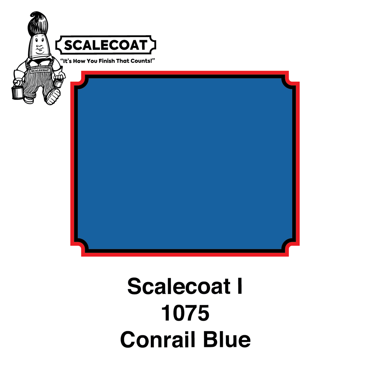 Scalecoat I Conrail Blue 1oz - 1075