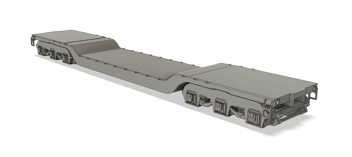 Reading FMd Depressed Center Flatcar