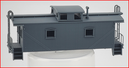 Delaware and Hudson Wooden Center Cupola "HOMEBUILD" Caboose