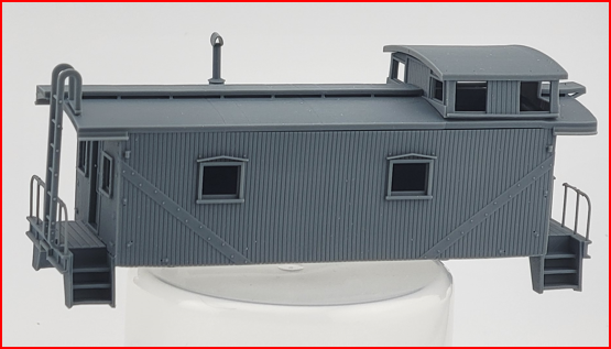 Delaware and Hudson Wooden End Cupola "HOMEBUILD" Caboose