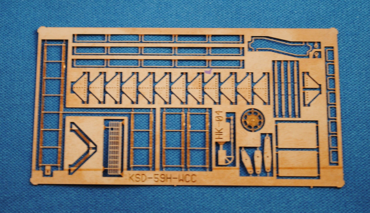 HK-04 - BCRAIL/PGE 60’ Woodchip Car Kit
