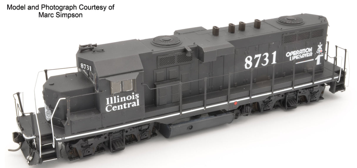 HL-43 - Paducah Shops Rebuilt GP-11 48" Fan Locomotive Shell Kit