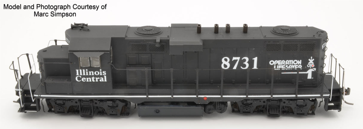HL-43 - Paducah Shops Rebuilt GP-11 48" Fan Locomotive Shell Kit