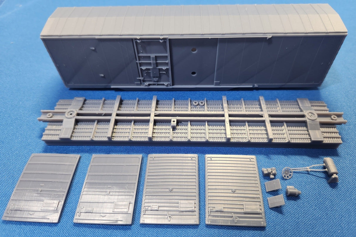 HK-02 - BCRAIL 50’ Combination Plug Door Boxcar  Kit