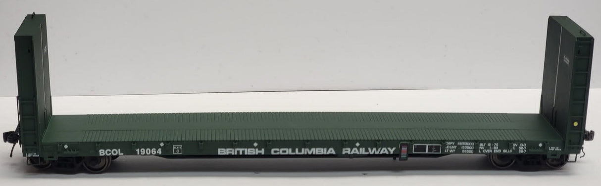 HK-40 - BCRAIL Railwest 52' 8" Bulkhead Flat Car Kit