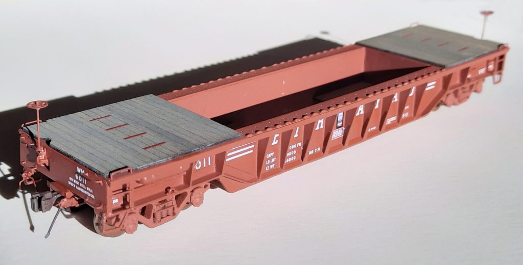 1008-00 WM F-11 Well Hole Flatcar - HO Scale – 3D Central