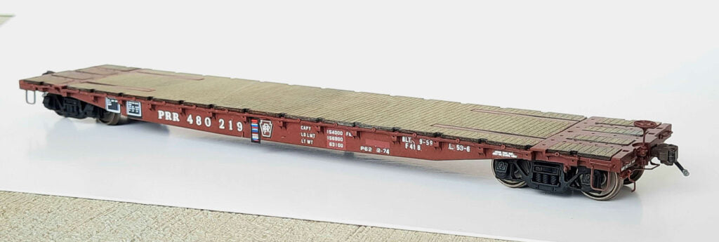 1009-01 PRR F41B Flatcar  - HO Scale