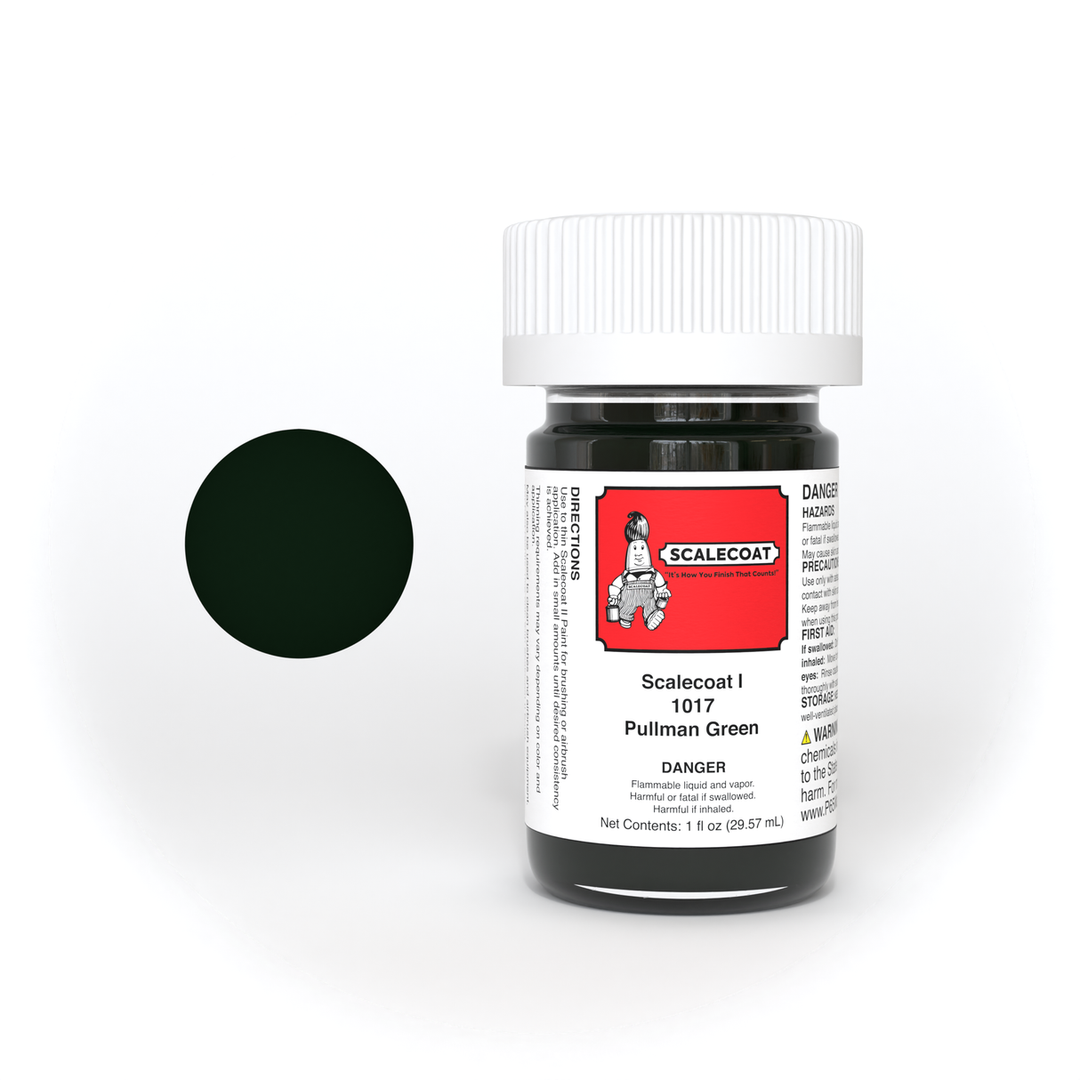 Scalecoat I Pullman Green 1oz - 1017