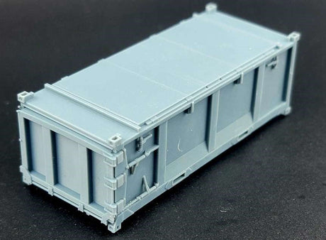 25052 20ft Sealed Dross Container V2 - N Scale - 1 Containers