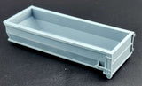 25036 Roll Off High Side Tub Style Dumpster - 3 Pcs N Scale