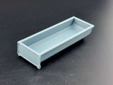 25037 Roll Off Low Side Tub Style Dumpster - 3 Pcs N Scale