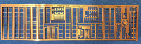 HK-60 - DW&P Marine Industries 51'6" Bulkhead Flat Car Kit