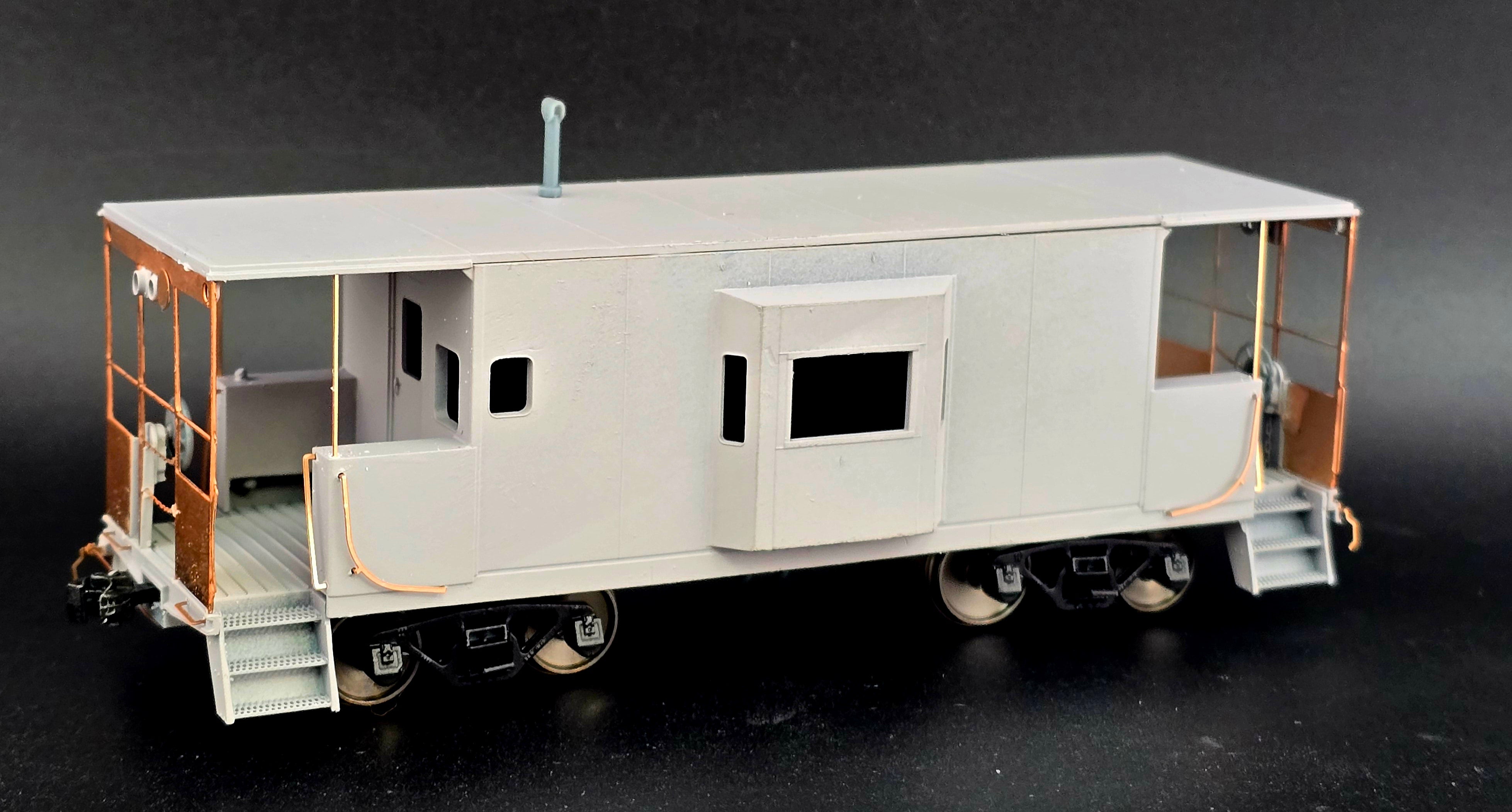 34007 D&H Homeade Steel Bay Window Caboose #35729 – 3D Central