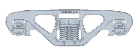 4101-02 Barber S-2 50 Ton Roller Bearing (Covers)