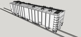 42004 S Scale GATC 4180 Airslide ‘TZH’ Covered Hopper